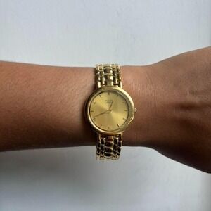 GOLD TONE PULSAR QUARTZ‎ WATCH